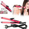 2 in 1 Hair Straightener and Curler - CDesk Dropship